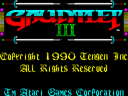 Gauntlet III: The Final Quest screenshot 4 for Amiga